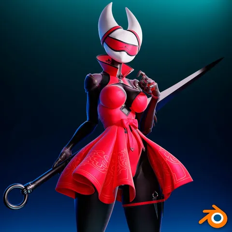 Hornet Character Model - Blender 3d models