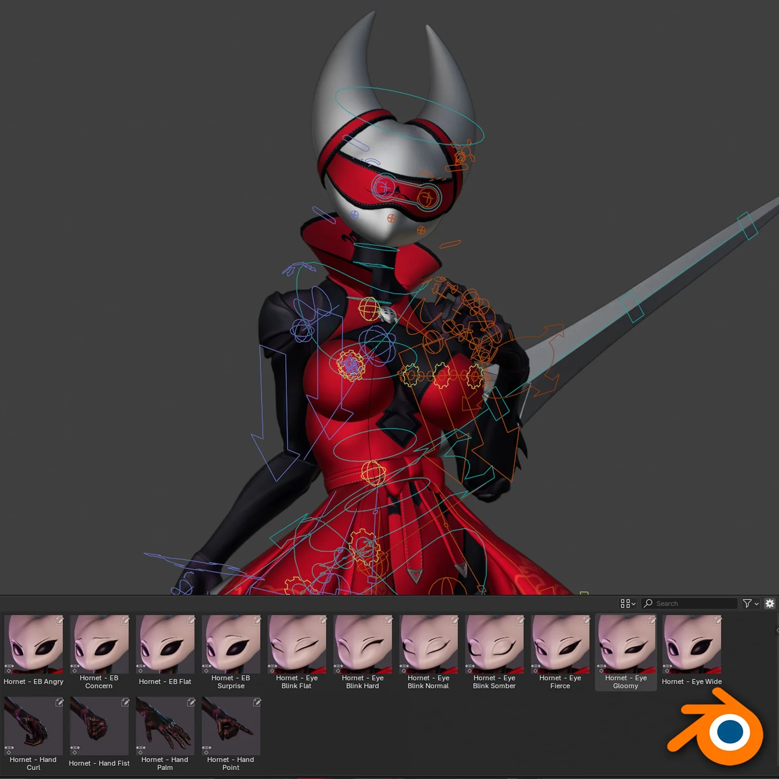 Hornet Character Model screenshot 4