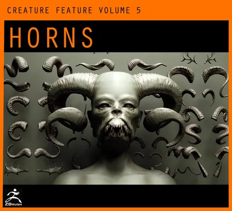 Horns, Antlers, and Frills - Blender 3d models