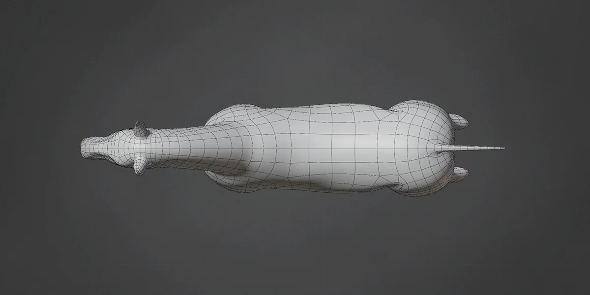 Horse Base Mesh screenshot 5