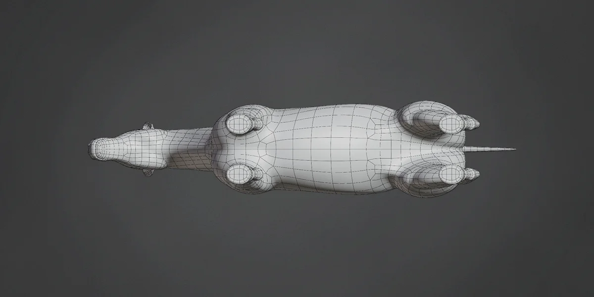 Horse Base Mesh screenshot 6