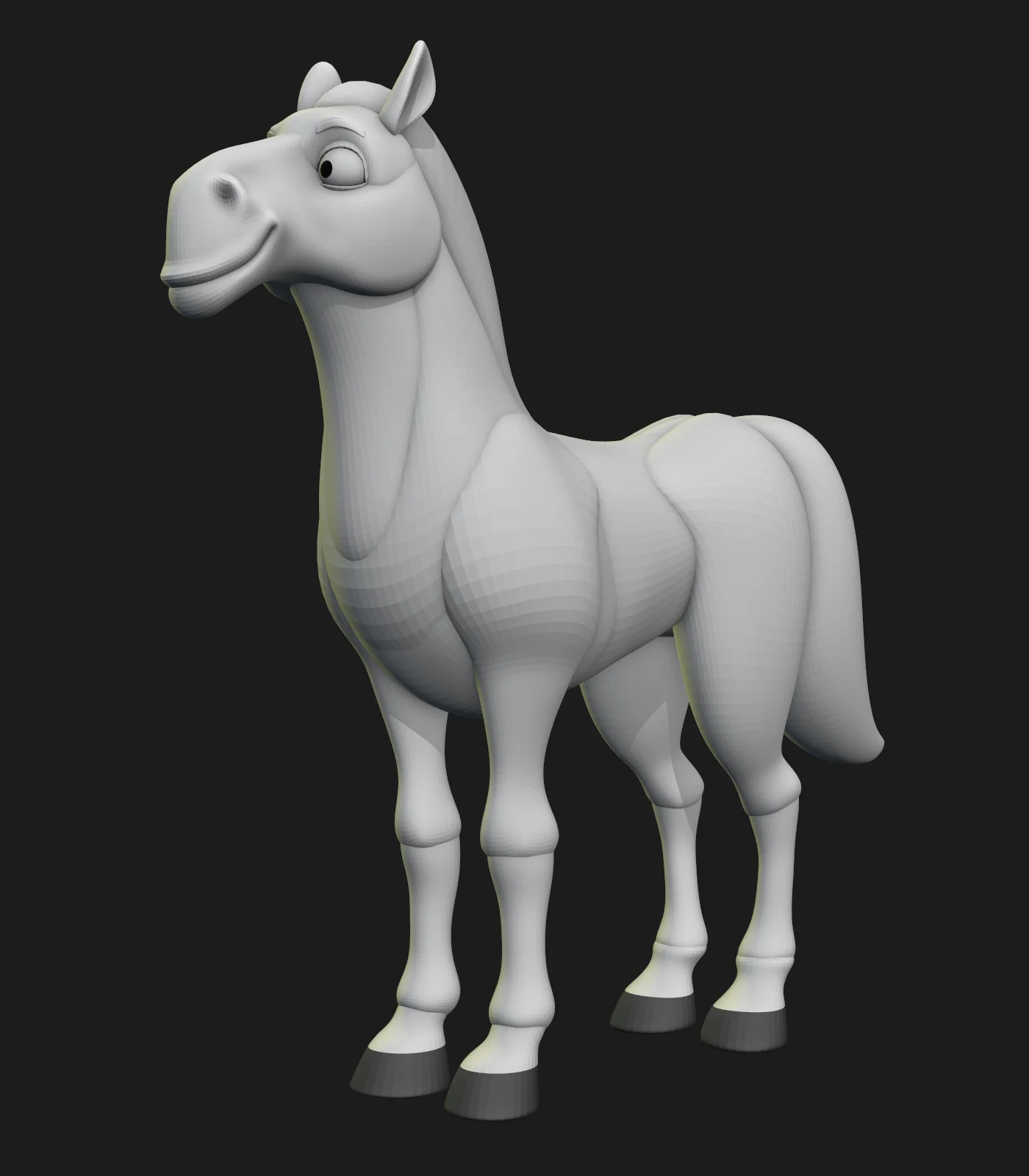 Horse Character Blockout screenshot 2