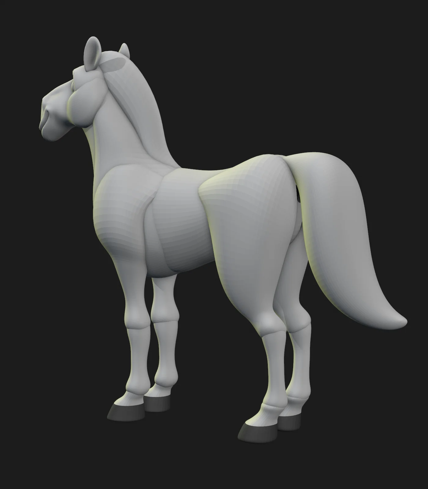 Horse Character Blockout screenshot 3