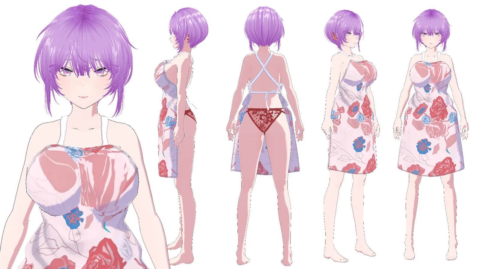 Anime Mommy in Apron screenshot 2