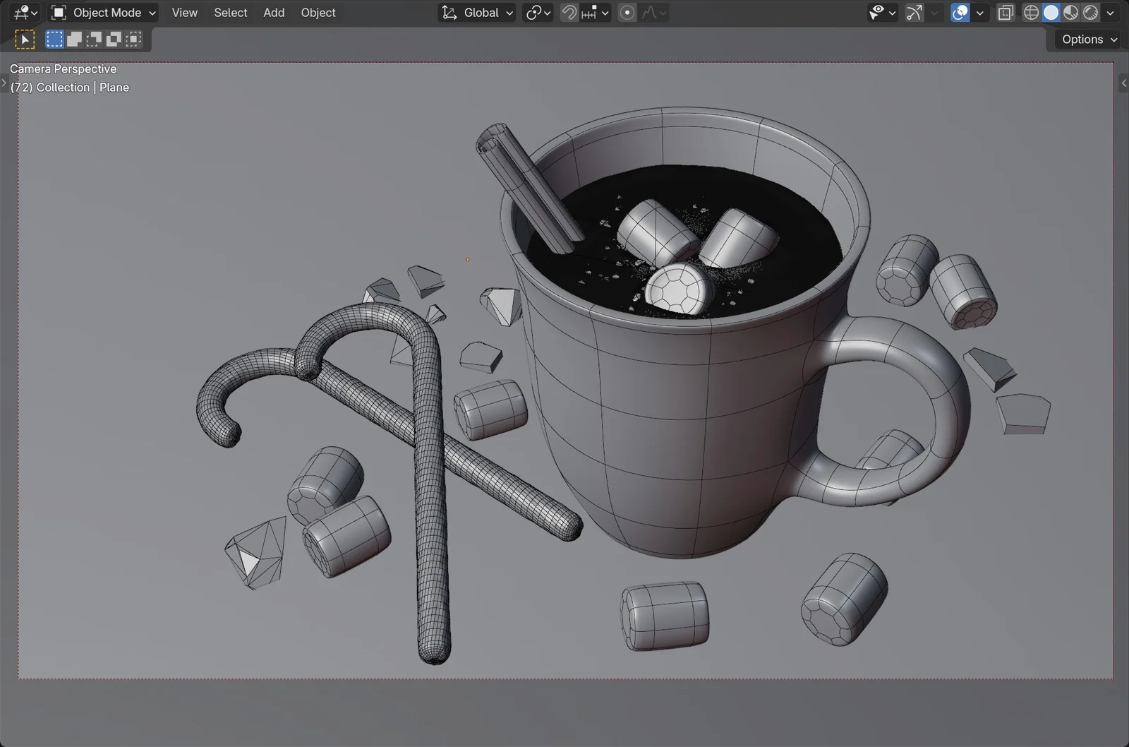 Hot Cocoa Christmas Scene screenshot 3