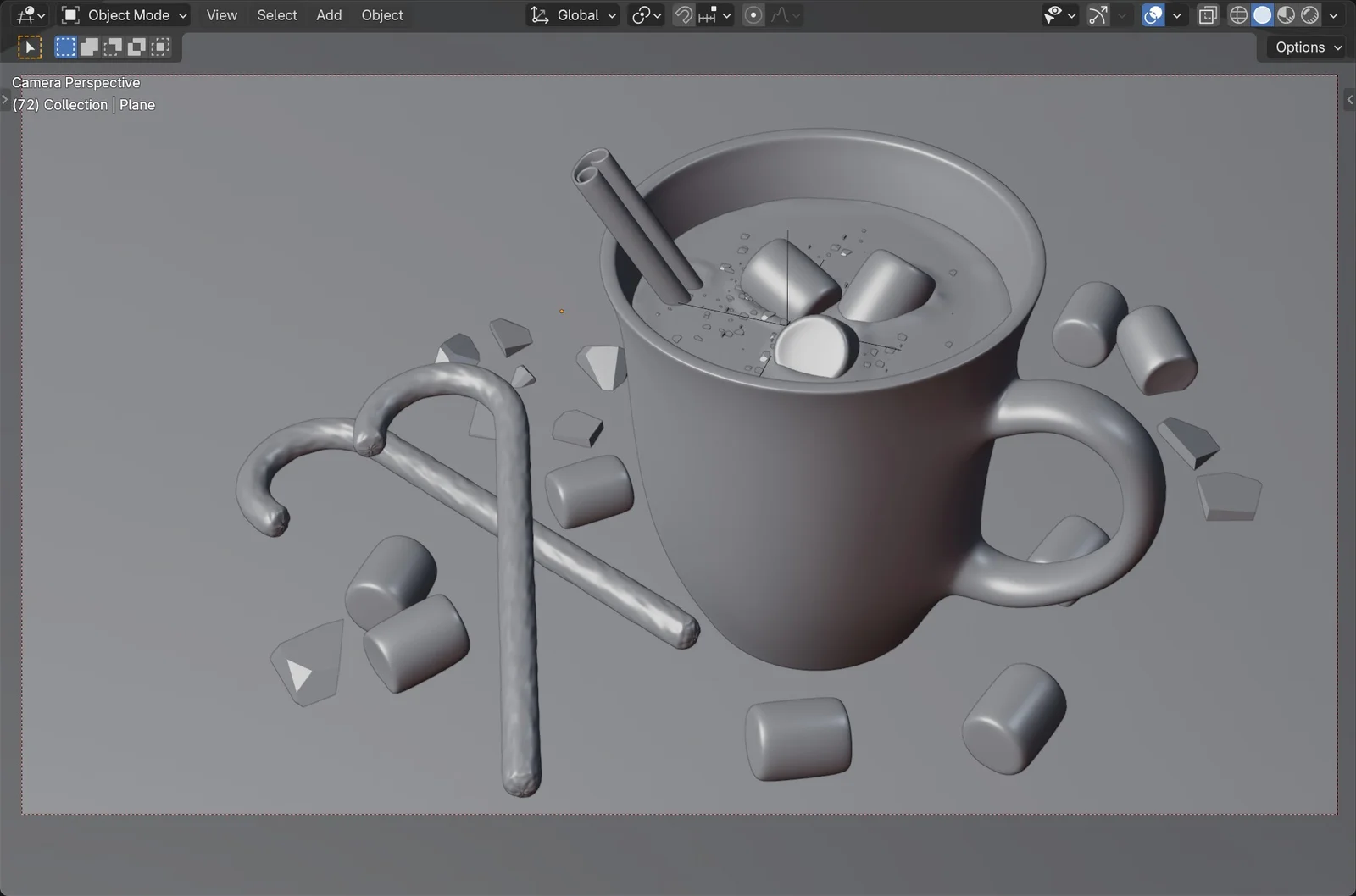 Hot Cocoa Christmas Scene screenshot 4