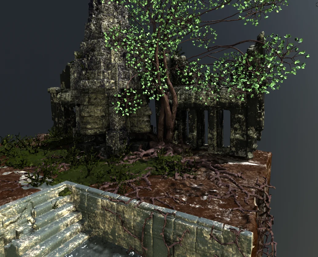 Houdini Ruins screenshot 2