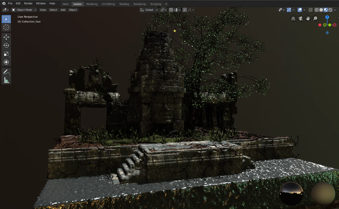 Houdini Ruins screenshot 3