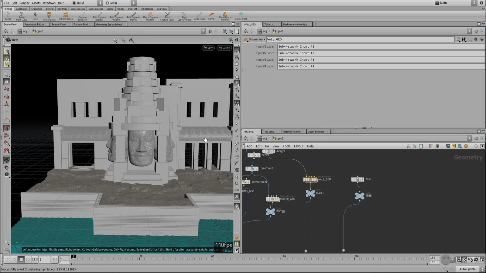 Houdini Ruins screenshot 6