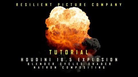 Houdini Explosion Shader - Blender shaders
