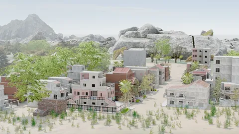 Housify - Blender geometry nodes