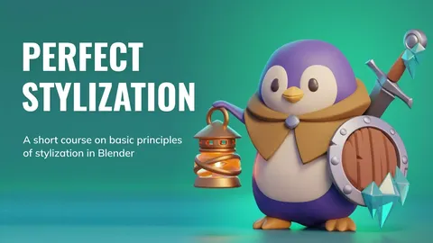 Stylized Character Creation - Blender tutorials & courses