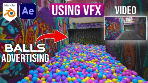 CGI Bouncy Balls VFX Tutorial - Blender tutorials & courses