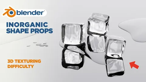 Ice Cubes Tutorial File - Blender tutorials & courses