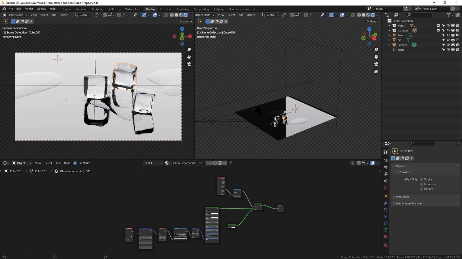 Ice Cubes Tutorial File screenshot 2