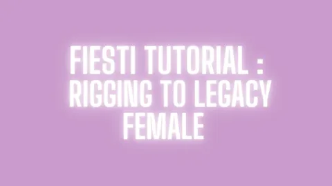 Rig an Outfit To Legacy Body - Blender tutorials & courses