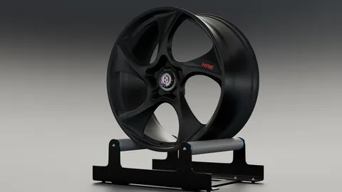 HRE 522M Centerlock Wheel - Blender 3d models