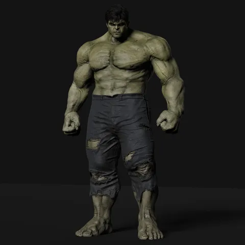 Hulk Character - Blender 3d models
