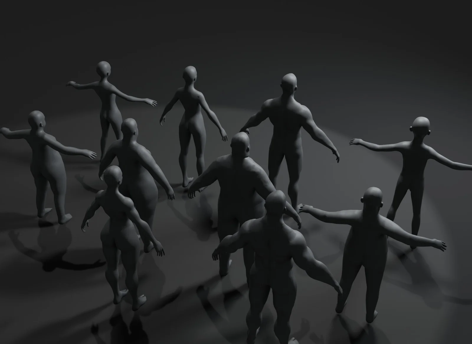 Human Body Base Mesh screenshot 6