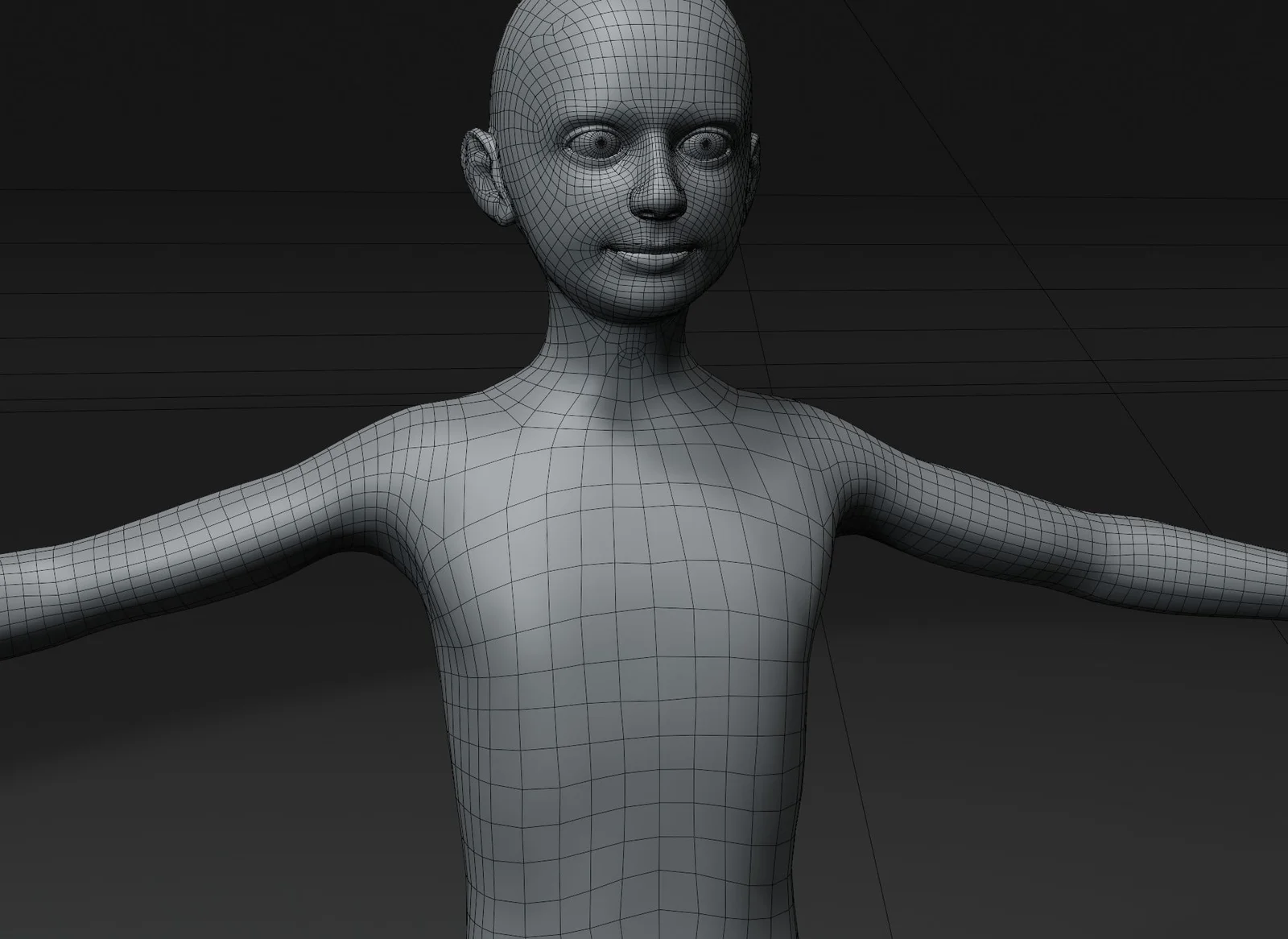 Human Body Base Mesh Pack screenshot 7