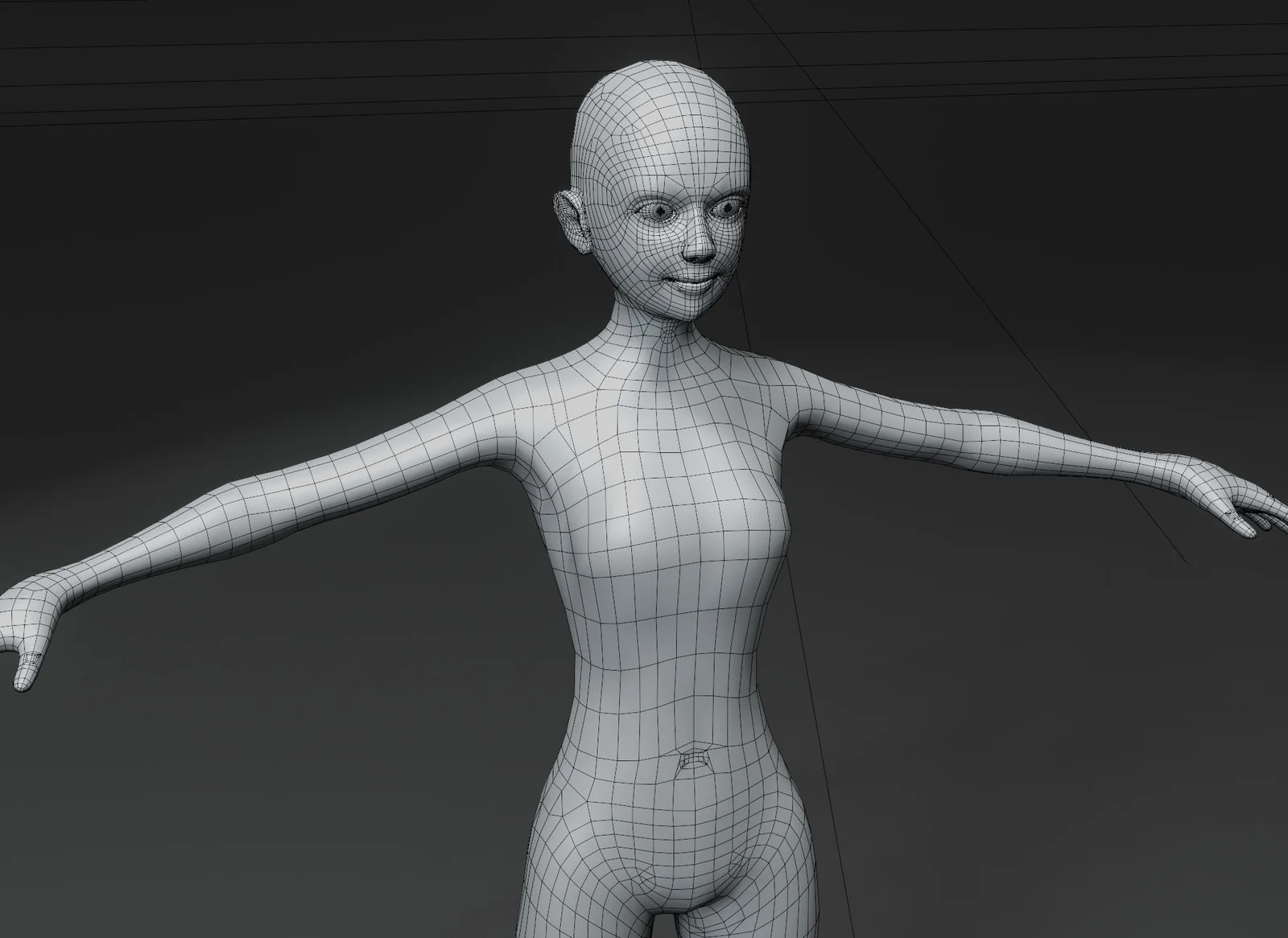 Human Body Base Mesh Pack screenshot 8