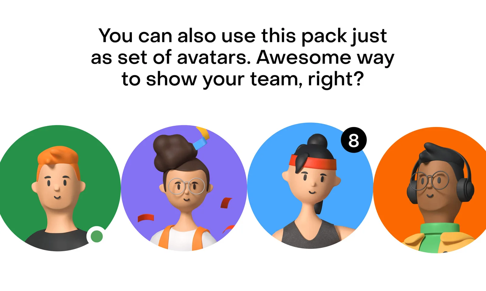 Humans 3D Characters screenshot 4