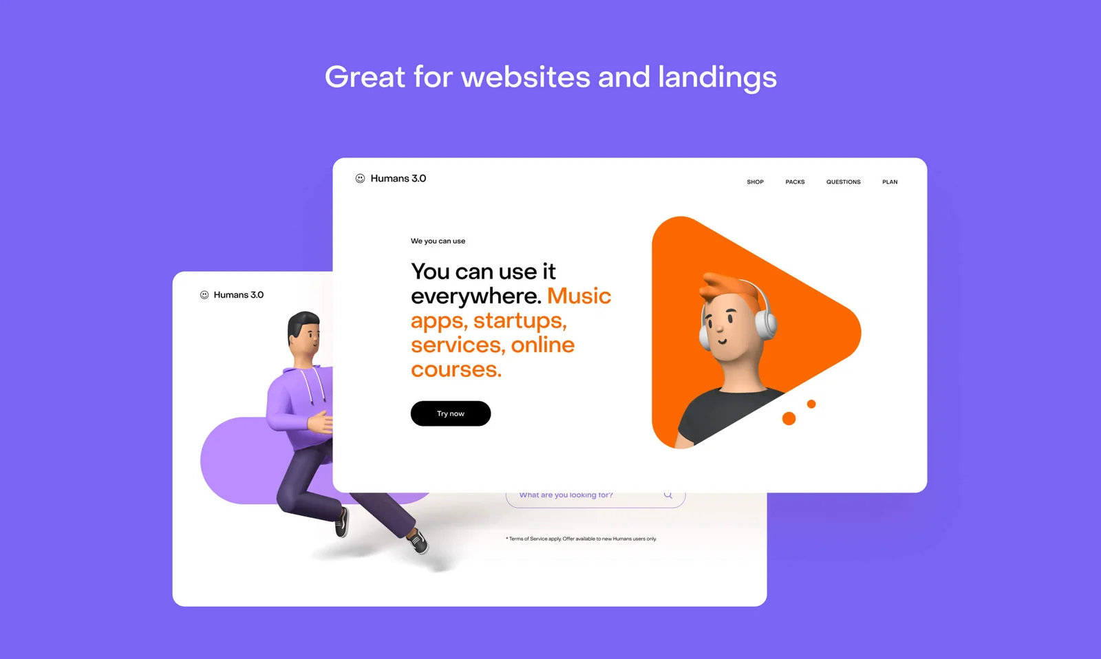 Humans 3D Characters screenshot 6