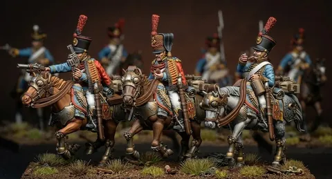 Hussar Cavalry - Blender 3d models