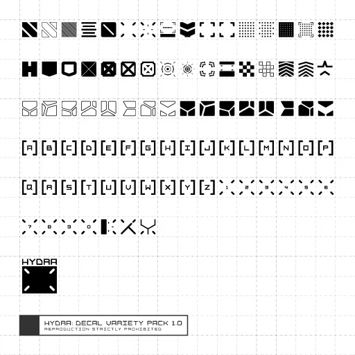 Hydra Variety Decals V1 screenshot 2