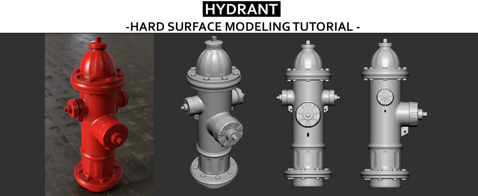 Hydrant Hard Surface Tutorial screenshot 2