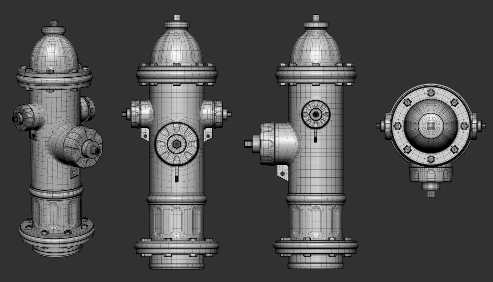 Hydrant Hard Surface Tutorial screenshot 3