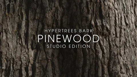 HyperTrees Bark Pinewood Studio - Blender textures & materials