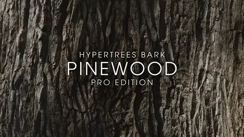 HyperTrees Bark Pinewood - Blender textures & materials