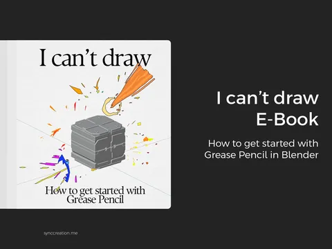 I Can't Draw - Blender tutorials & courses