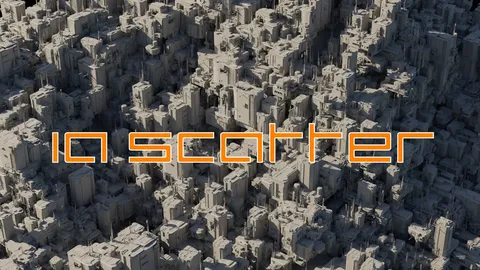 Ia Scatter - Blender geometry nodes