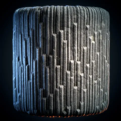 Icelandic Basalt Columns - Blender textures & materials