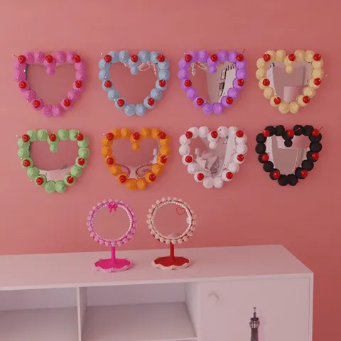 Icing Mirror Collection - Blender 3d models