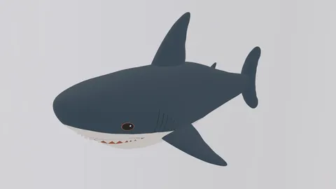 IKEA Shark - Blender 3d models