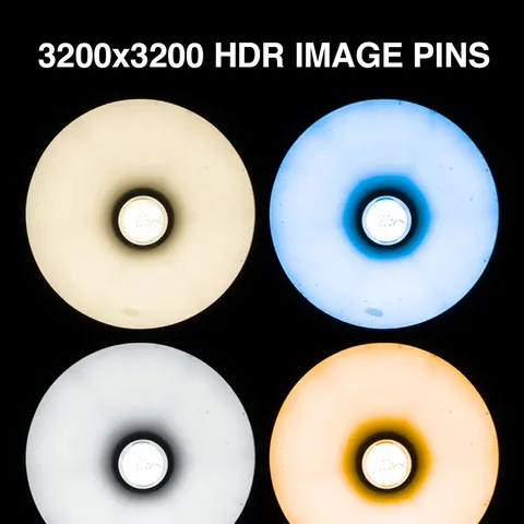 Fluorescent Bulb HDR Image Pins - Blender lighting & hdris