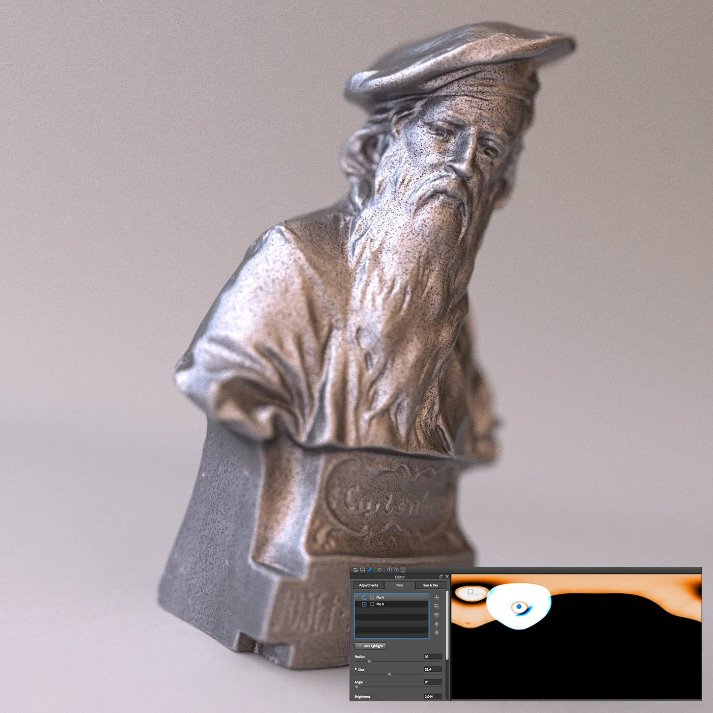 Fluorescent Bulb HDR Image Pins screenshot 3