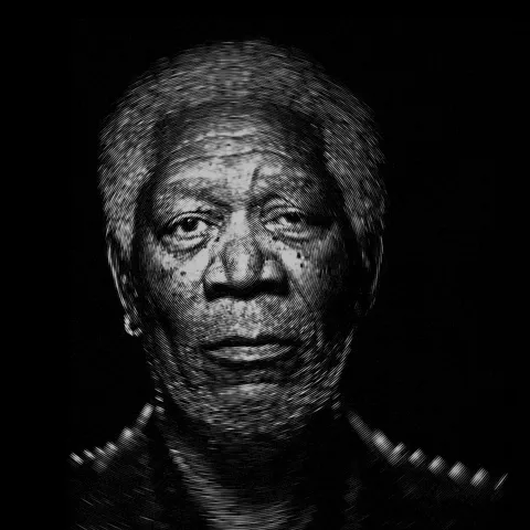 Image to Spiral Mesh - Blender geometry nodes