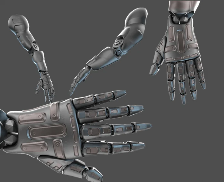 20 Sci-Fi Arms Kitbash screenshot 2