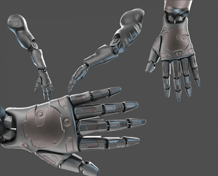 20 Sci-Fi Arms Kitbash screenshot 3