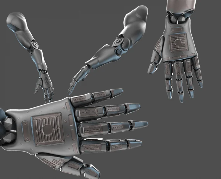 20 Sci-Fi Arms Kitbash screenshot 4