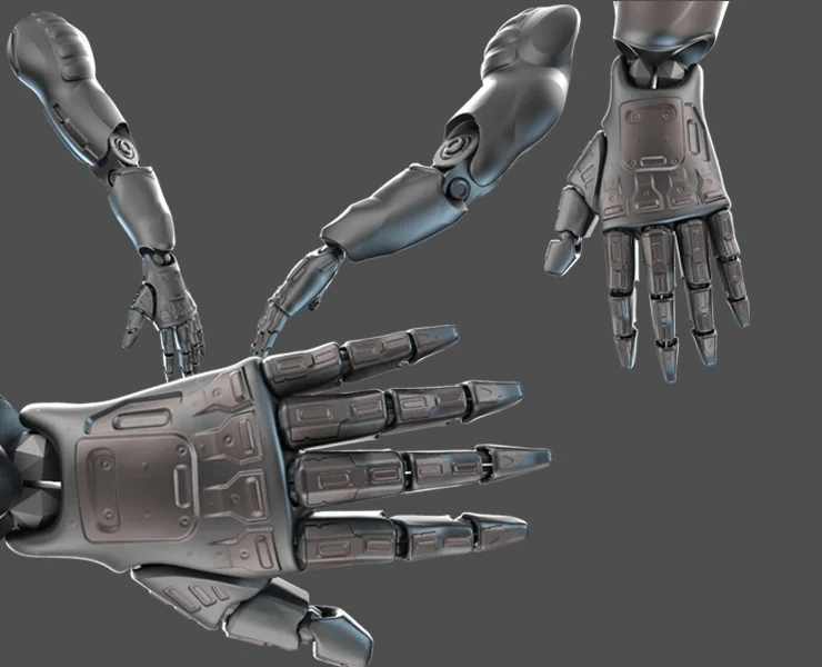 20 Sci-Fi Arms Kitbash screenshot 7