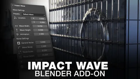 Impact Wave - Blender addons