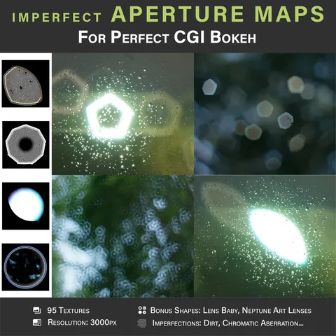 Imperfect Aperture Maps - Blender textures & materials