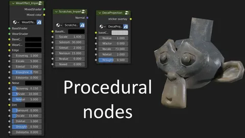 Imperfection Master Nodes - Blender shaders