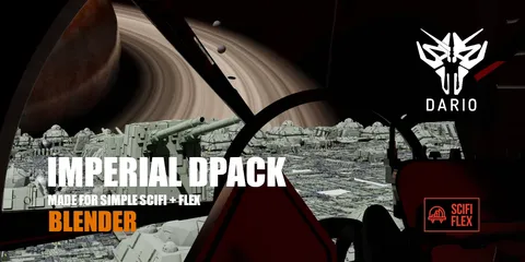 Imperial Scifi Dpack - Blender 3d models