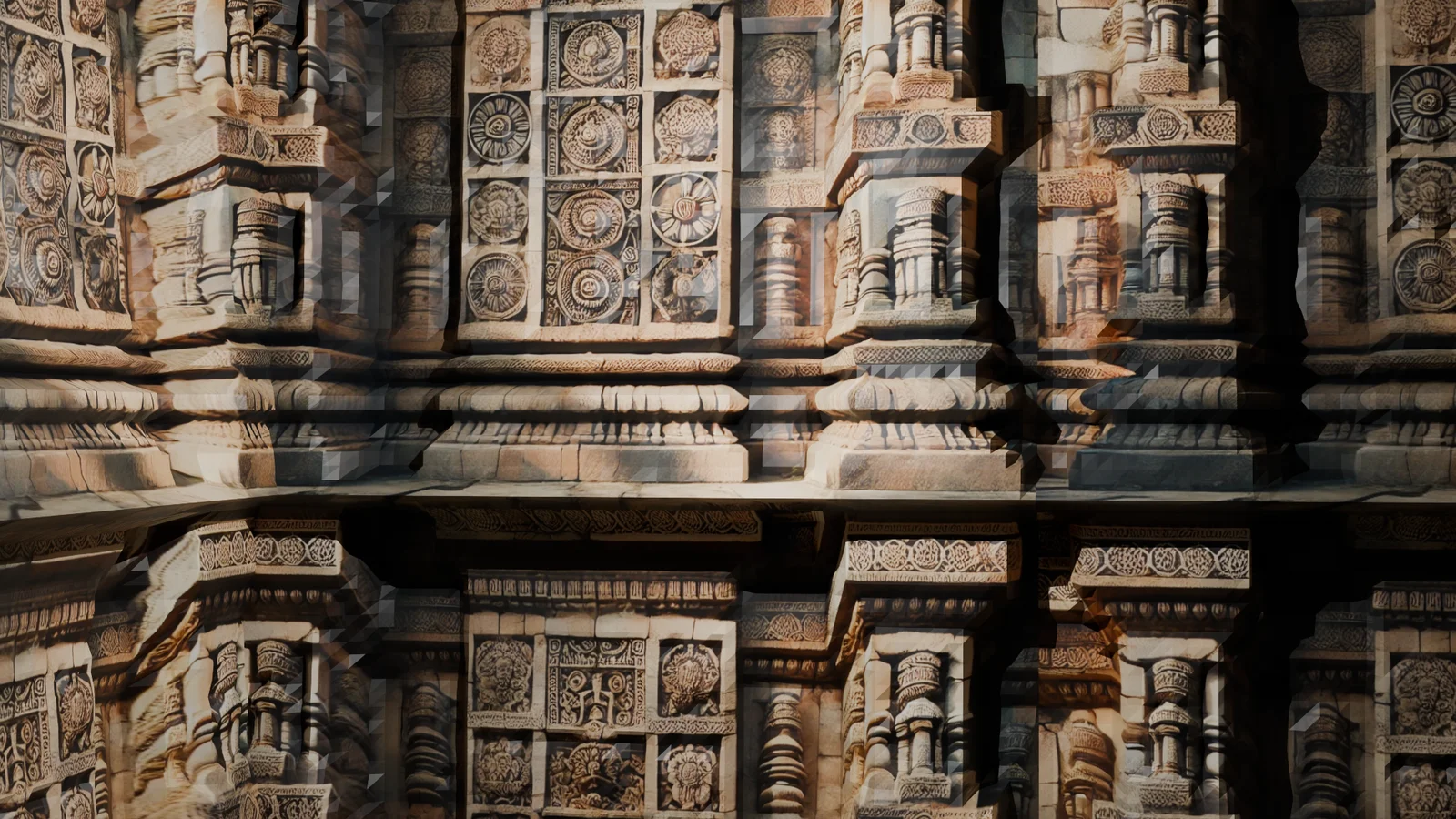 Indian Temple Wall Design screenshot 2
